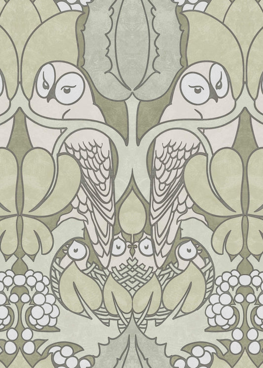 Natural Owl Wallpaper