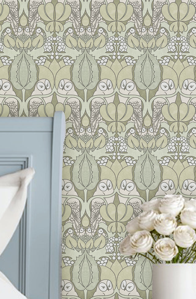 Natural Owl Wallpaper