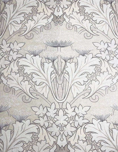 Donegal Fabric - Chalk & Ecru